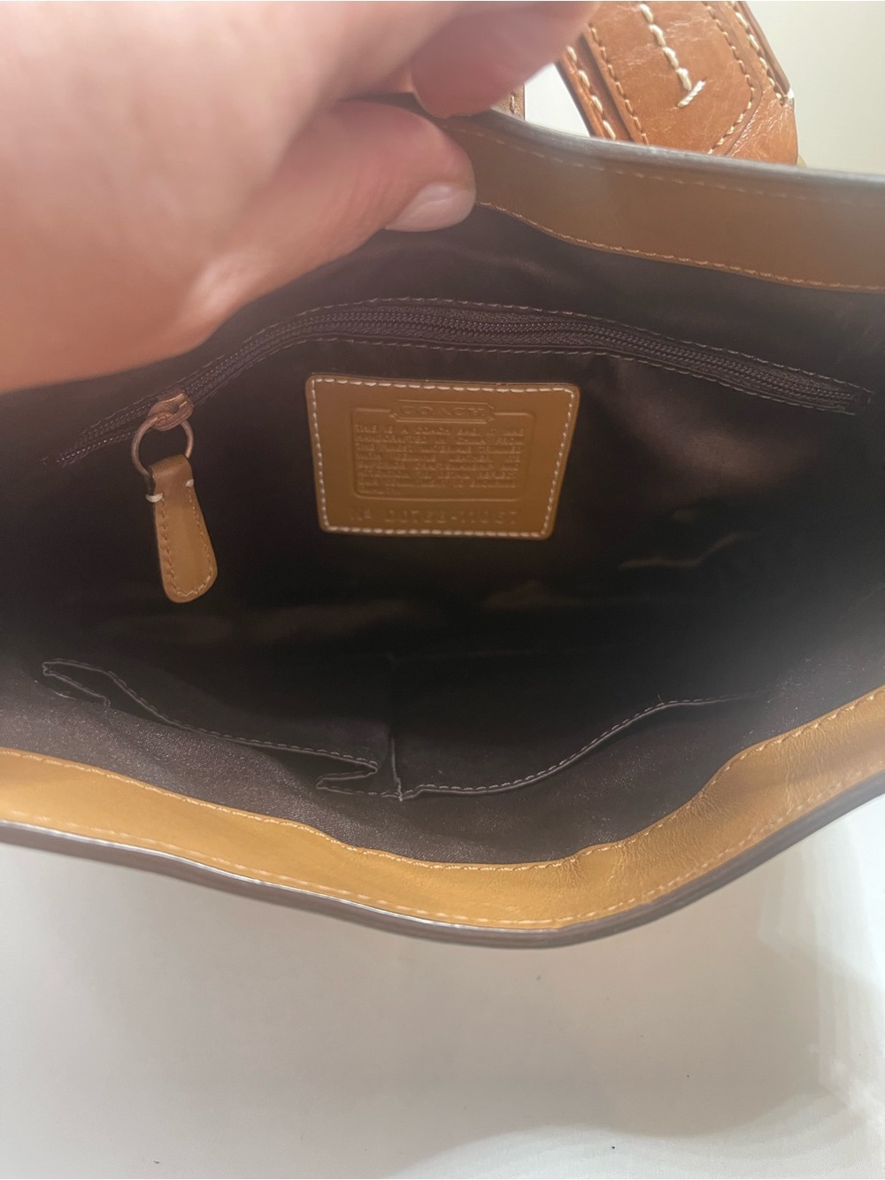 Coach Hampton Signature Tricolor Patchwork Hobo Bag - Picture 8 of 10
